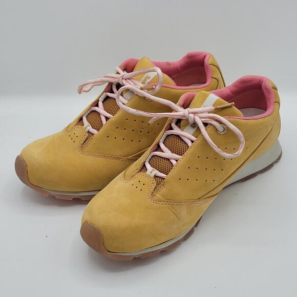 Timberland Metro Slim Women's Size 8.5 tan suede pink - Picture 4 of 9
